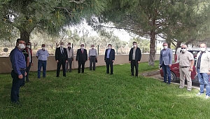 Tavlı'dan Sulama Birliği'ne ziyaret