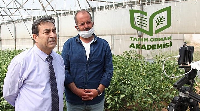 Üreticilere uzaktan eğitim dönemi başladı