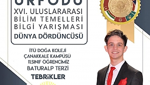 Baturalp Terzi’den önemli başarı