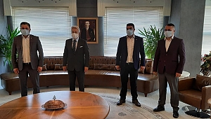 Bayramiç heyetinden ziyaret