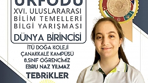 Dünya Şampiyonu Çanakkale’den