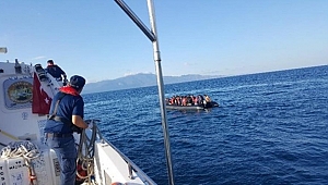 Kaçak göçmenleri Sahil Güvenlik kurtardı