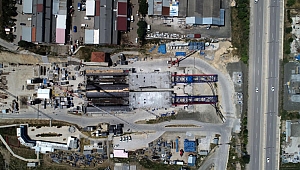 Köprüye ilk tabliye konuldu