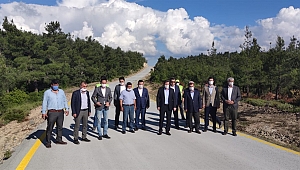 KÖYDES desteğiyle grup köy yolları beton yol ile bağlanacak