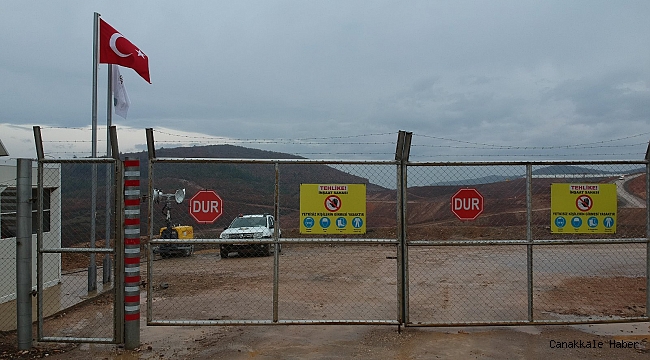 Maden sahasında provokasyon