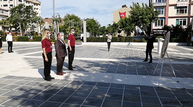 Sosyal mesafeli 5 Haziran töreni