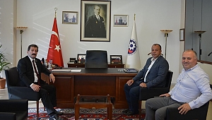 Tavlı'dan ÇTSO'ya veda ziyareti