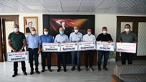 Üreticilere ödülleri verildi