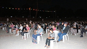 Bayramiç'te sinema keyfi