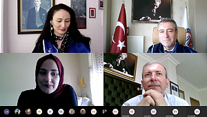 ÇOMÜ’de online tören