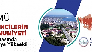 ÇOMÜ, öğrenci memnuniyetinde 11'inci sıraya yükseldi