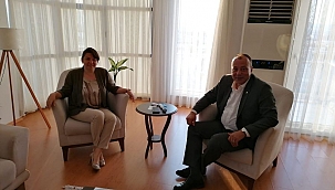 ÇTSO Başkanı Semizoğlu'ndan İskenderoğlu'na ziyaret