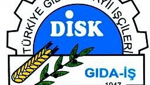 Gıda-İş Sendikasından açıklama !