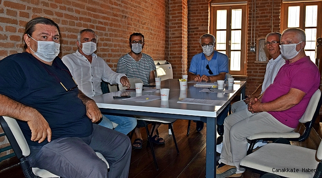 Tarihi binada ilk toplantı