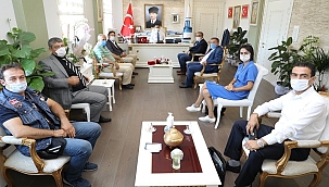 Biga Kent Konseyi'nden Vali Aktaş'a ziyaret