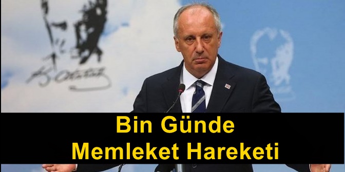 İnce&#039;den yeni parti açıklaması !