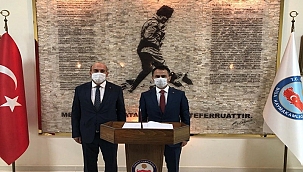 Vali Aktaş'tan, Biga Kaymakamlığına ziyaret