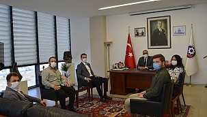 AK Parti İl ve Merkez İlçe Yönetiminden ÇTSO'ya ziyaret