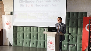 “Köyümde Yaşamak İçin Bir Sürü Nedenim Var” küçükbaş hayvancılığı geliştirme projesi toplantısı yapıldı