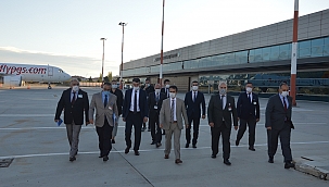 Aktaş'tan 'havalimanı' incelemesi