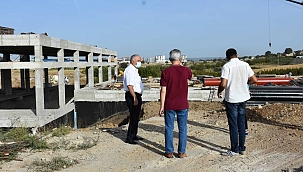 Başkan Gökhan’dan teknik inceleme