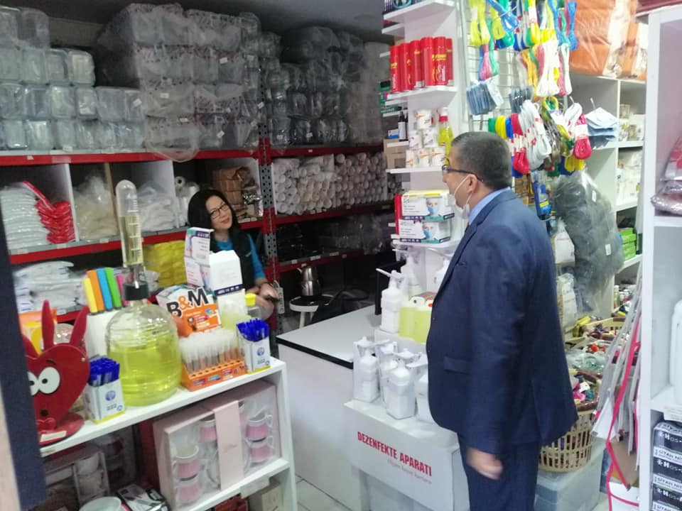 Başkan Öz&#039;den esnaflarına ziyaret