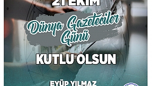 Dünya gazeteciler günü kutlu olsun