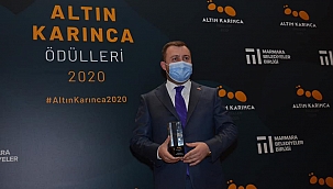 Ezine Belediyesi’ne ödül