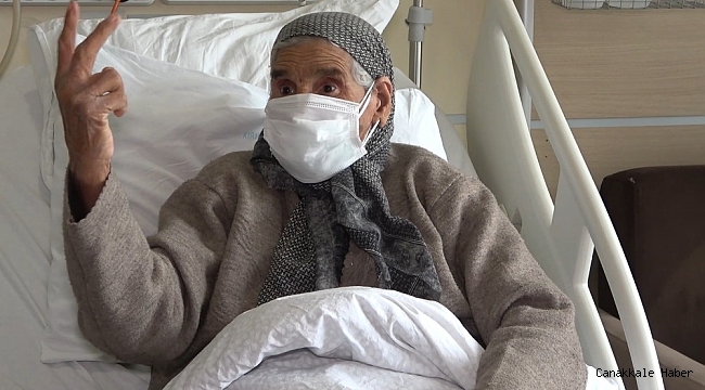 113 yaşındaki Arzu nine korona virüsü yendi