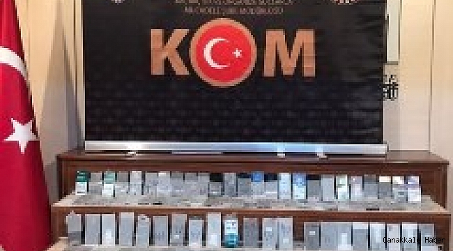 124 adet gümrük kaçağı telefon ele geçirildi