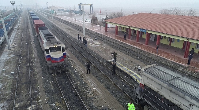 2. ihracat treni Sivas&#039;ta