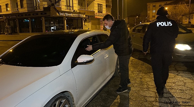 2 saatte 41 kişiye kısıtlama cezası