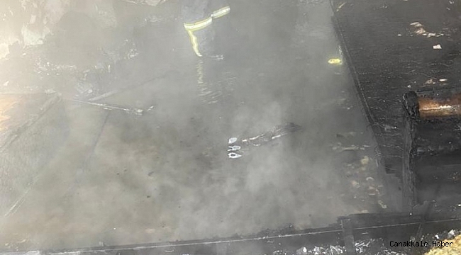 2 yaşındaki çocuk yangında hayatını kaybetti