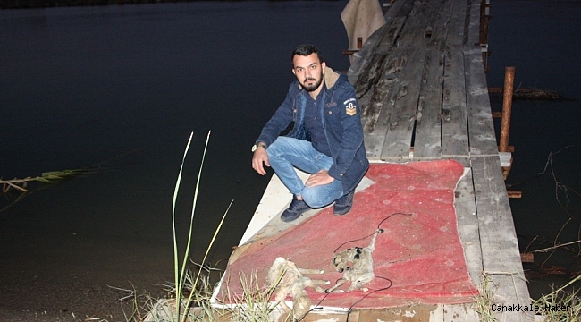 2 yavru kuzuyu ayaklarına ip bağlayıp Manavgat Irmağında ölüme terk ettiler