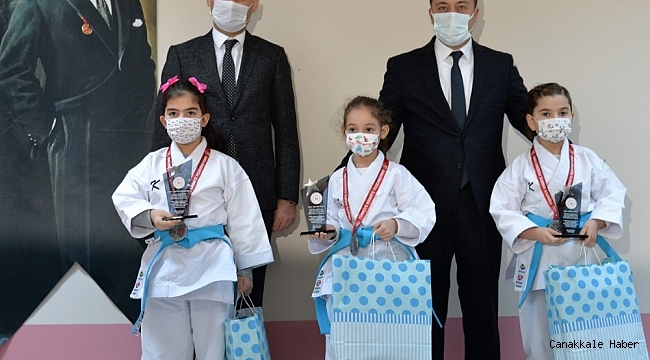 2020 yılında derece alan sporcular ödüllendirildi