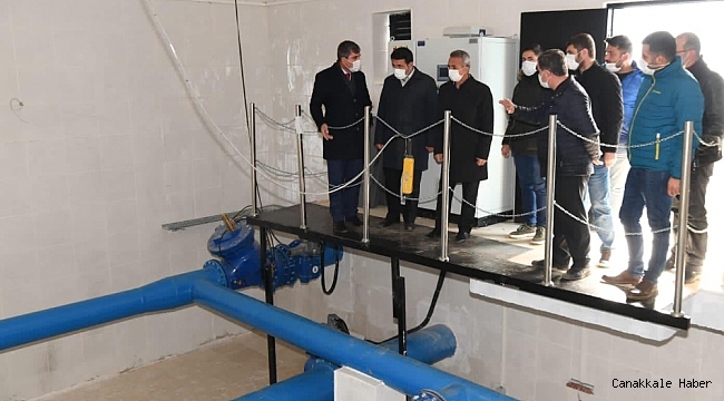 3 bin tonluk su deposunun yapımı tamamlandı