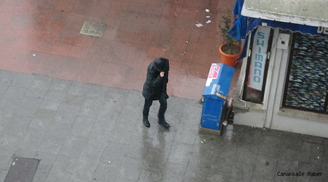 &#039;Yağmur duasının&#039; ardından Çanakkale&#039;de yağışlar etkili oldu