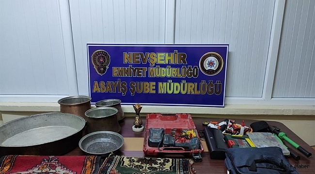 4 farklı adresten hırsızlık yapan şüpheli tutuklandı