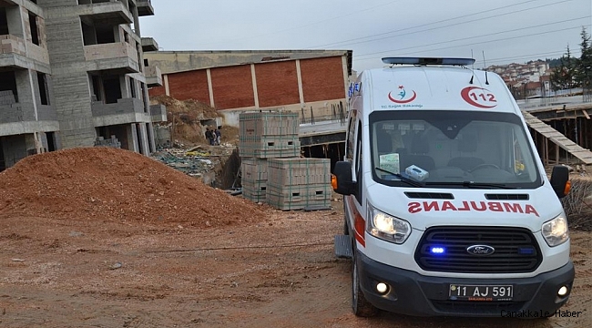 4&#039;üncü kattan yere düşen inşaat işçisi ağır yaralandı