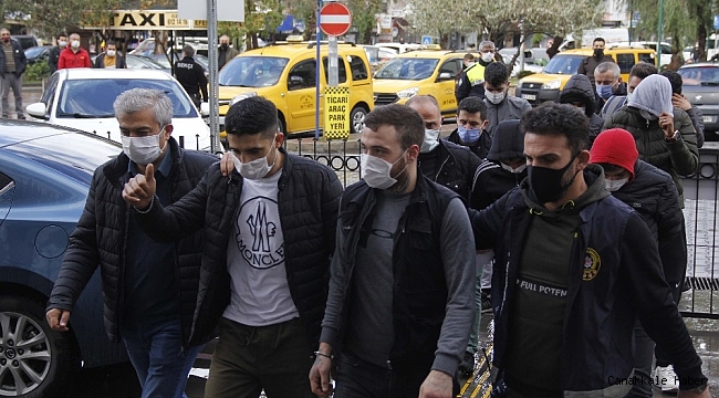 5 saat süren operasyon ile yakalandılar