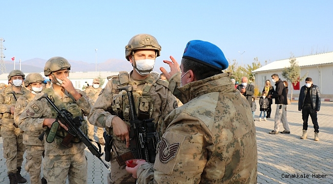 50 komando dualarla Suriye'ye gönderildi