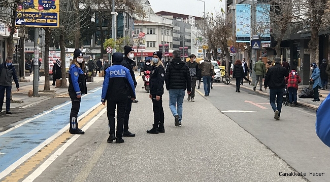 56 saatlik kısıtlama öncesi Düzce caddelerinde yoğunluk