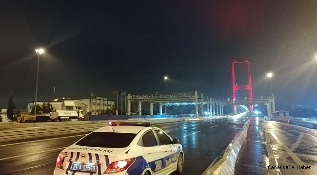 56 saatlik sokağa çıkma kısıtlaması sona erdi, köprüde kontrol noktası kaldırıldı