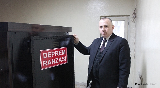 600 ton yük taşıyabilen deprem ranzası üretti