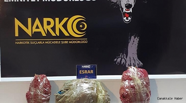 Adana'da 12 kilo esrarla yakalanan zanlı tutuklandı