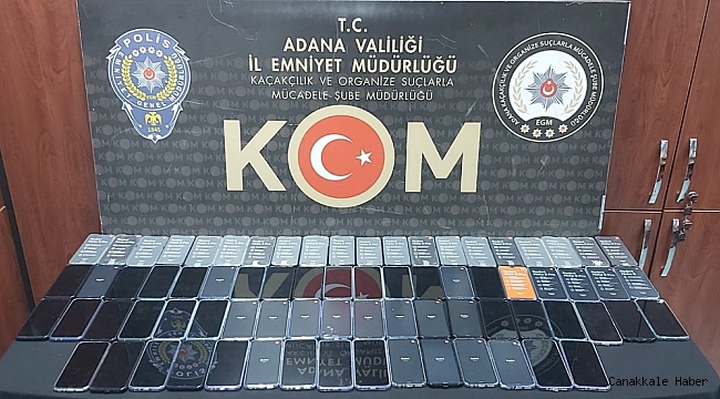 Adana&#039;da kaçakçılık operasyonu