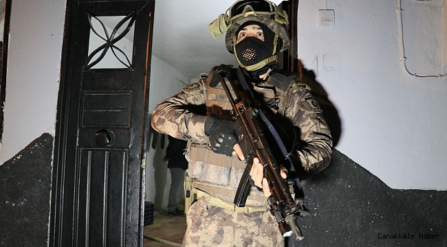 Adana'da şafak vakti uyuşturucu satıcılarına operasyon