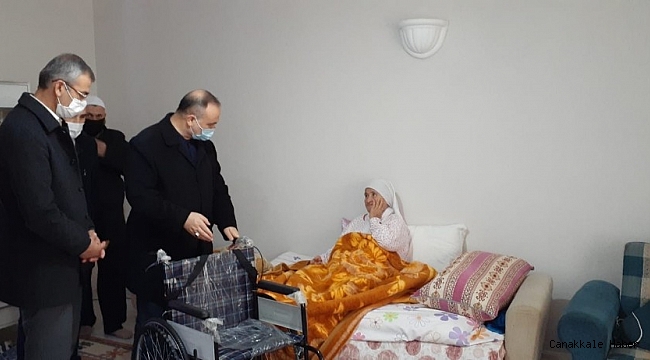 Adıyaman Müftülüğünden engellilere sandalye desteği