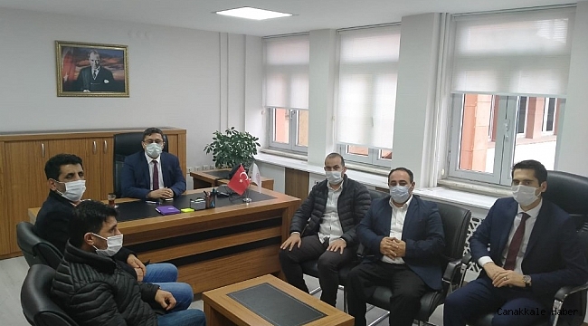 Ağrı Yurt Ay Der Başkanı Çirik&#039;ten Vali Yardımcısı Ersöz&#039;e &#039;hayırlı olsun&#039; ziyareti