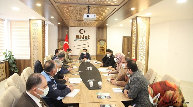 Ahlat&#039;ta bağımlılıkla mücadele toplantısı